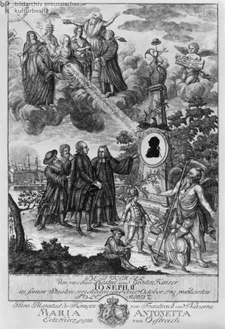 Allegorical Depiction of Joseph II's Edict of Toleration of 1781 (1782) 